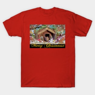 Merry Christmouse card T-Shirt